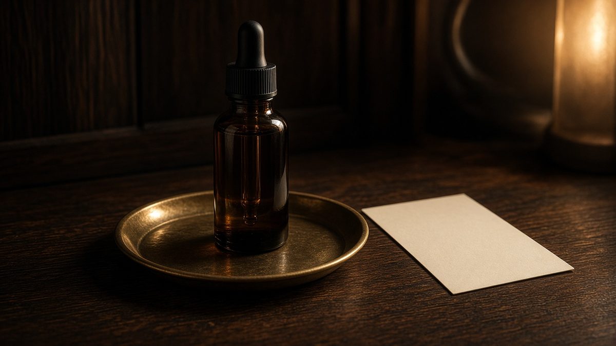 treatment for drug addiction still life: Anthracite desk, cream inspection card, coal-region topographic scrap, steel clip